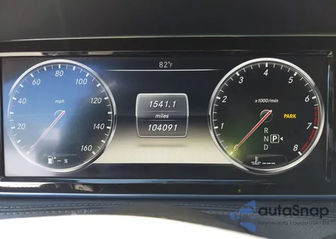 2014 Mercedes-Benz S 550 z USA, uszkodzony, nr VIN WDDUG8CB1EA023125